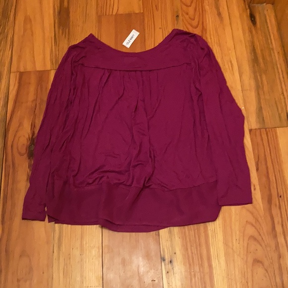 NWT Old Navy purple/pink top Sz 2X - Picture 5 of 5